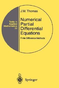 Hardcover Numerical Partial Differential Equations: Finite Difference Methods Book
