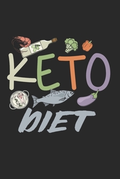 Paperback Keto Notizbuch: A5 Tagebuch Mit 120 Linierten Seiten F?r High Fat Di?t [German] Book