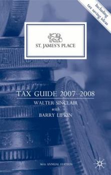 Hardcover St James's Place Tax Guide 2007-2008 Book