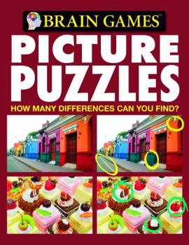 Spiral-bound Brain Games - Picture Puzzles #7: How Many Differences Can You Find?: Volume 7 Book