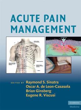 Hardcover Acute Pain Management Book