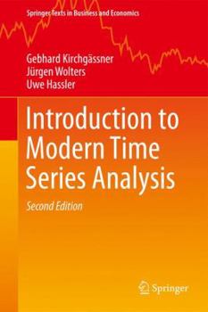 Hardcover Introduction to Modern Time Series Analysis Book