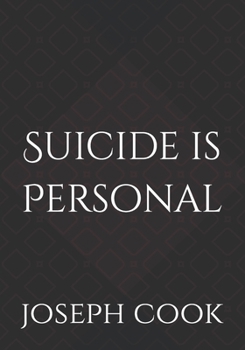 Paperback Suicide is Personal Book