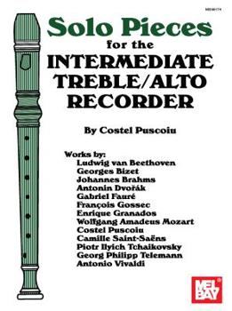 Paperback Solo Pieces for the Intermediate Treble/Alto Recorder Book