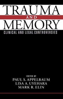Hardcover Trauma and Memory Book