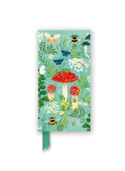 Katherine Quinn: Enchanted Mushroom Garden (Foiled Slimline Journal) (Flame Tree Slimline Journals)
