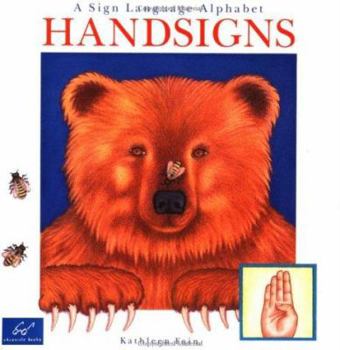 Paperback Handsigns: A Sign Language Alphabet Book
