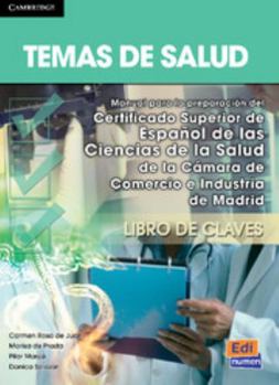 Paperback Temas de Salud Answer Key [Spanish] Book