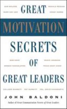 Paperback Great Motivation Secrets of Great Leaders (Pod) Book