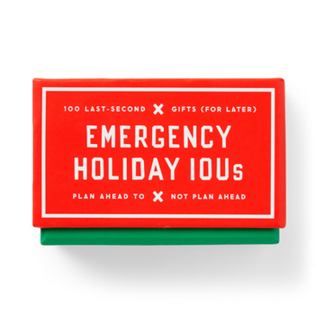 Emergency IOUs Card Set