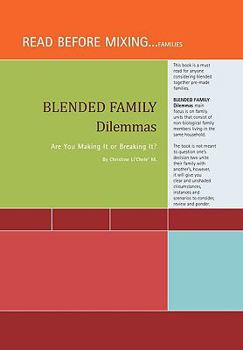 Paperback Blended Family Dilemmas Book