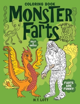 Paperback Monster Farts Coloring Book