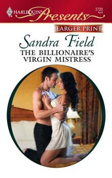 Mass Market Paperback The Billionaire's Virgin Mistress [Large Print] Book