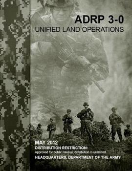 Paperback ADRP 3-0 Unified Land Operations Book