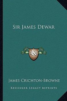 Paperback Sir James Dewar Book