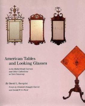 Hardcover American Tables and Looking Glasses: In the Mabel Brady Garvan and Other Collections at Yale University Book