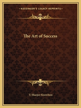 Paperback The Art of Success Book