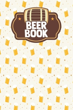 Paperback Beer Book: Unique Gifts Women Men Ipa Adult Boyfriend Grownups Hand Crafted Brewing Rating Review Book