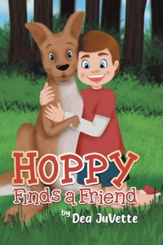 Hardcover Hoppy Finds A Friend [Large Print] Book