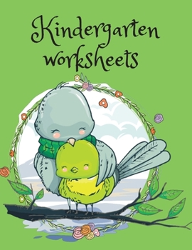 Paperback Kindergarten worksheets Book