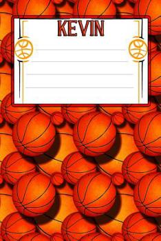 Paperback Basketball Life Kevin: College Ruled Composition Book