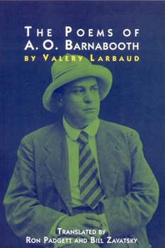 Paperback Poems of A. O. Barnabooth Book