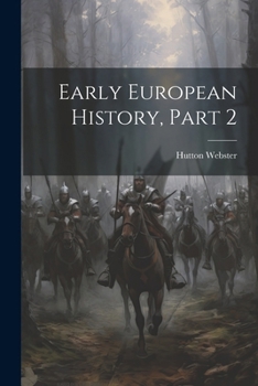 Paperback Early European History, Part 2 Book