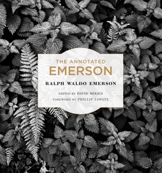 Hardcover The Annotated Emerson Book