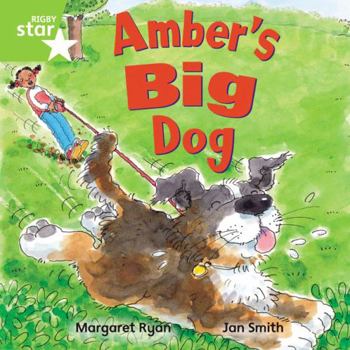 Paperback Rigby Star Independent Green Reader 4: Amber's Big Dog Book