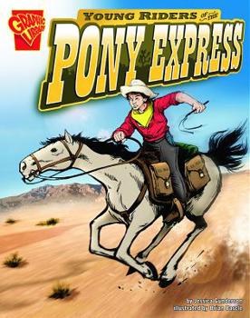 Paperback Young Riders of the Pony Express Book