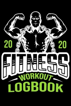 Paperback Fitness Workout Logbook: Workout Logbook and fitness journal for men - Track Your Progress, Cardio, Weights And More! 6x9 Paperback Book