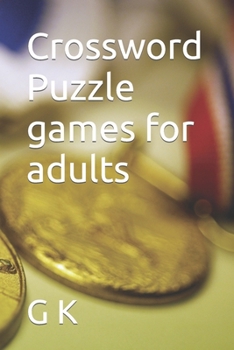 Paperback Crossword Puzzle games for adults Book