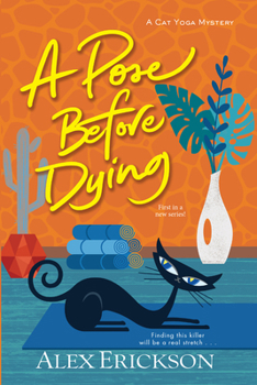 Paperback A Pose Before Dying [Large Print] Book