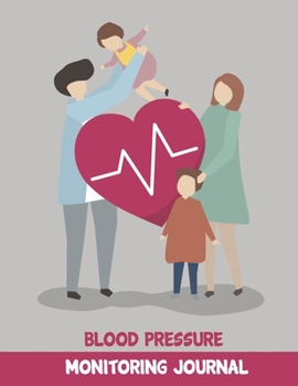 Paperback Heart Rate/Blood Pressure Journal: Tracker to log down daily weight, blood pressure levels, blood sugar level and pulse rate Book