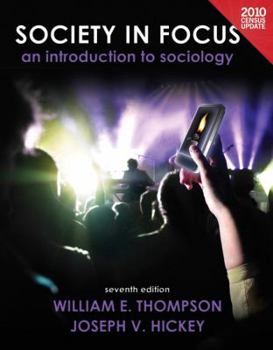 Paperback Society in Focus: An Introduction to Sociology: Census Update Book