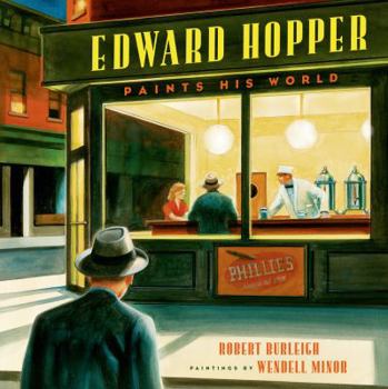 Hardcover Edward Hopper Paints His World Book