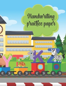 Paperback Handwriting Practice Paper: Writing Paper for Kids With Dotted Lined (Notebook With Dotted Lined Sheets for K-3 Students 100 Pages) Book