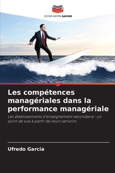 Paperback Les compétences managériales dans la performance managériale [French] Book