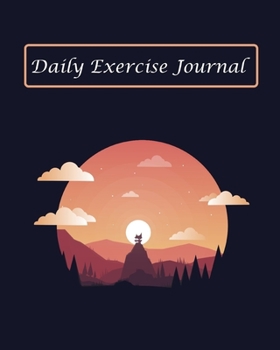Paperback Daily Exercise Journal: 152 Page, 26 Week Daily Workout and Fitness Planner Book