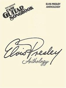 Paperback Elvis Presley Anthology: Easy Guitar Book