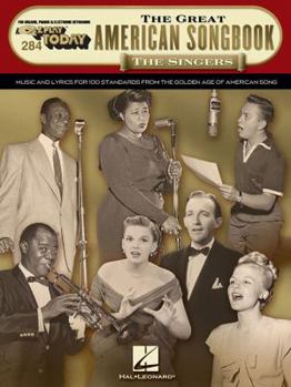 Paperback The Great American Songbook - The Singers: E-Z Play Today Volume 284 Book