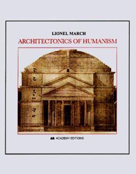 Paperback Architectonics of Humanism: Essays on Number in Architecture Book