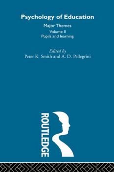 Hardcover Psychology of Education: Major Themes Book