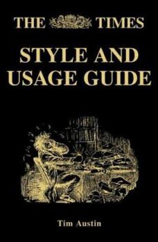 Hardcover The Times Style and Usage Guide Book