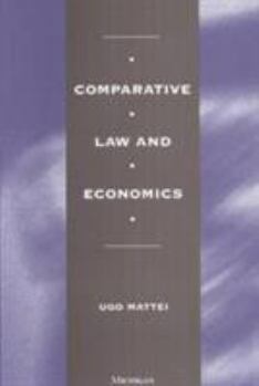 Paperback Comparative Law and Economics Book