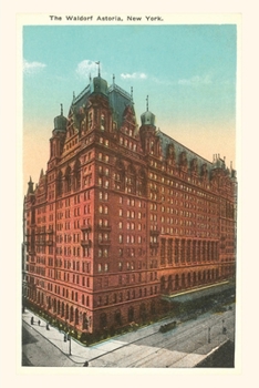 Paperback Vintage Journal Waldorf-Astoria Hotel, New York City Book