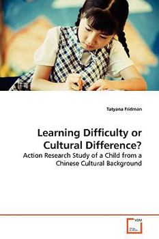 Paperback Learning Difficulty or Cultural Difference? Book
