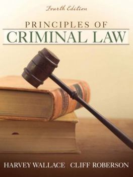 Paperback Principles of Criminal Law Book