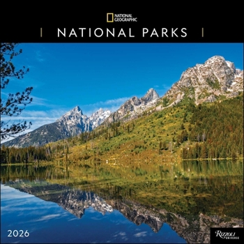 Calendar National Geographic: National Parks 2026 Wall Calendar Book