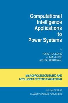 Paperback Computational Intelligence Applications to Power Systems Book